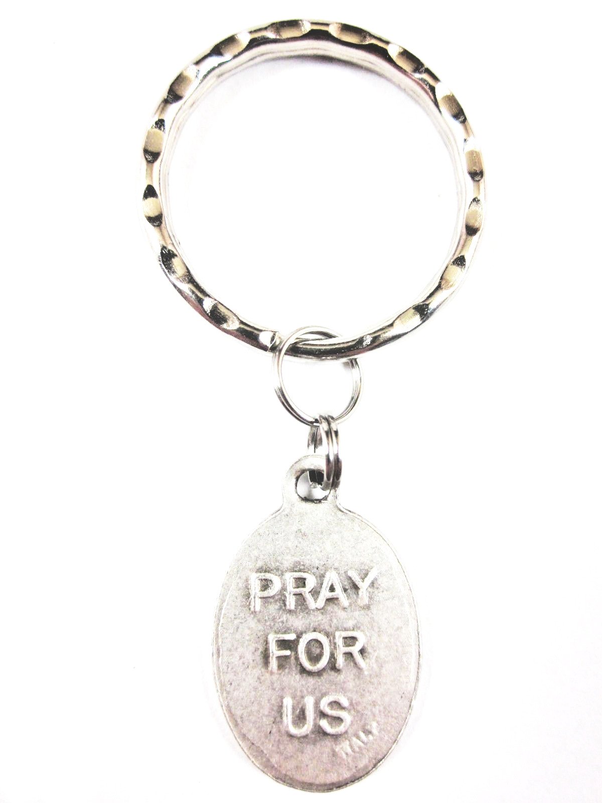 St. Hubert Pray for Us Medal - Italy Made Key Ring with Gift Box & Prayer Card - Perfect for Religious Gifts, Catholic Devotion, and Everyday Faith Inspiration