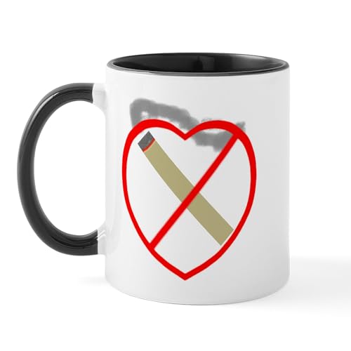 White/Black Inside - Stop Smoking Mug