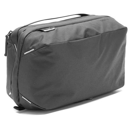 Peak Design Travel Wash Pouch - Waterproof Toiletry Bag for Men & Women, Compact Organizer for Cosmetics & Toiletries (Black) - Perfect for Camping, Gym, Business Trips & Air Travel