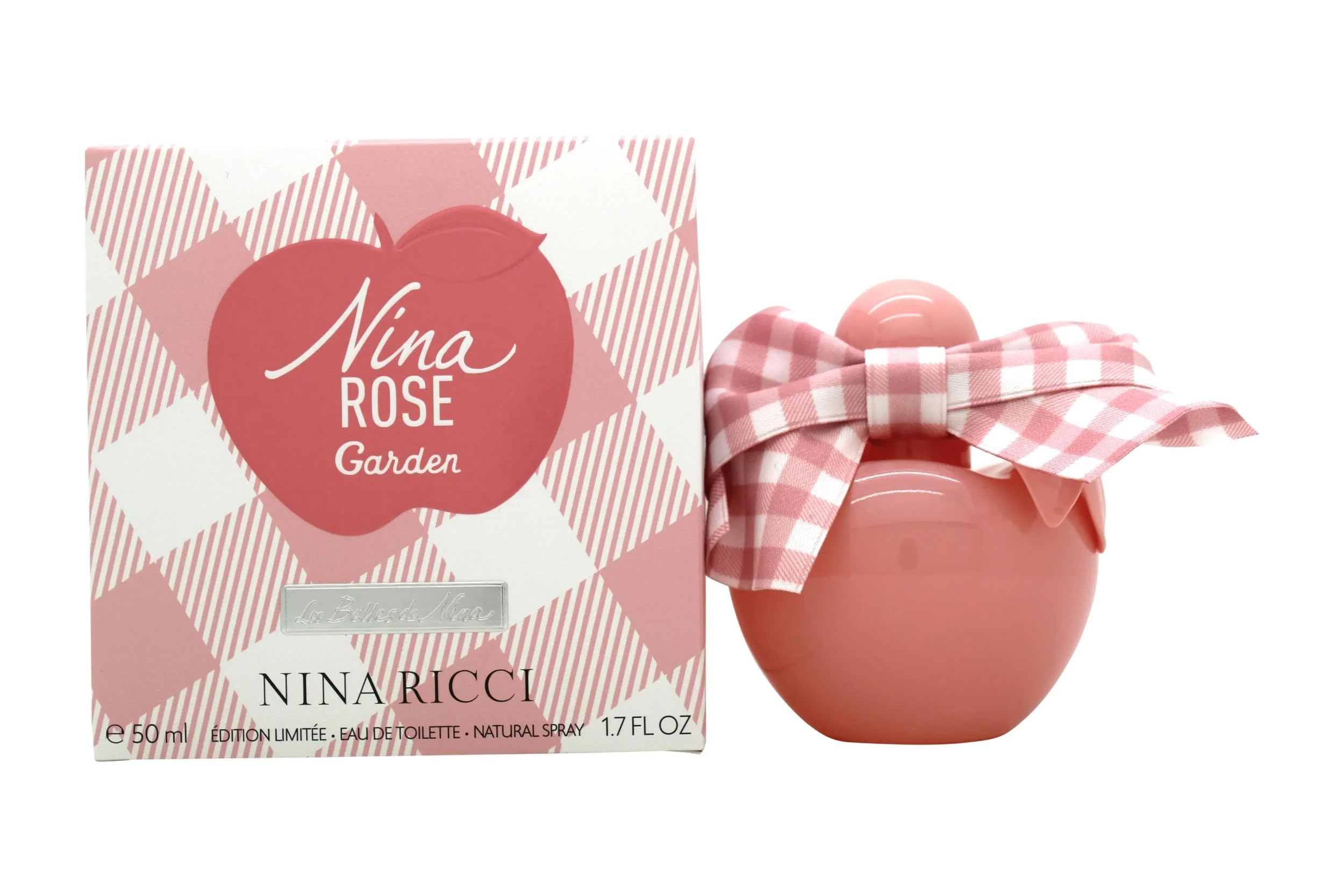 Nina Ricci Nina Rose Garden Eau De Toilette for Women - 1.7 oz Floral Perfume Spray | Fresh & Romantic Fragrance with Rose Notes | Perfect for Date Night, Wedding & Everyday Wear
