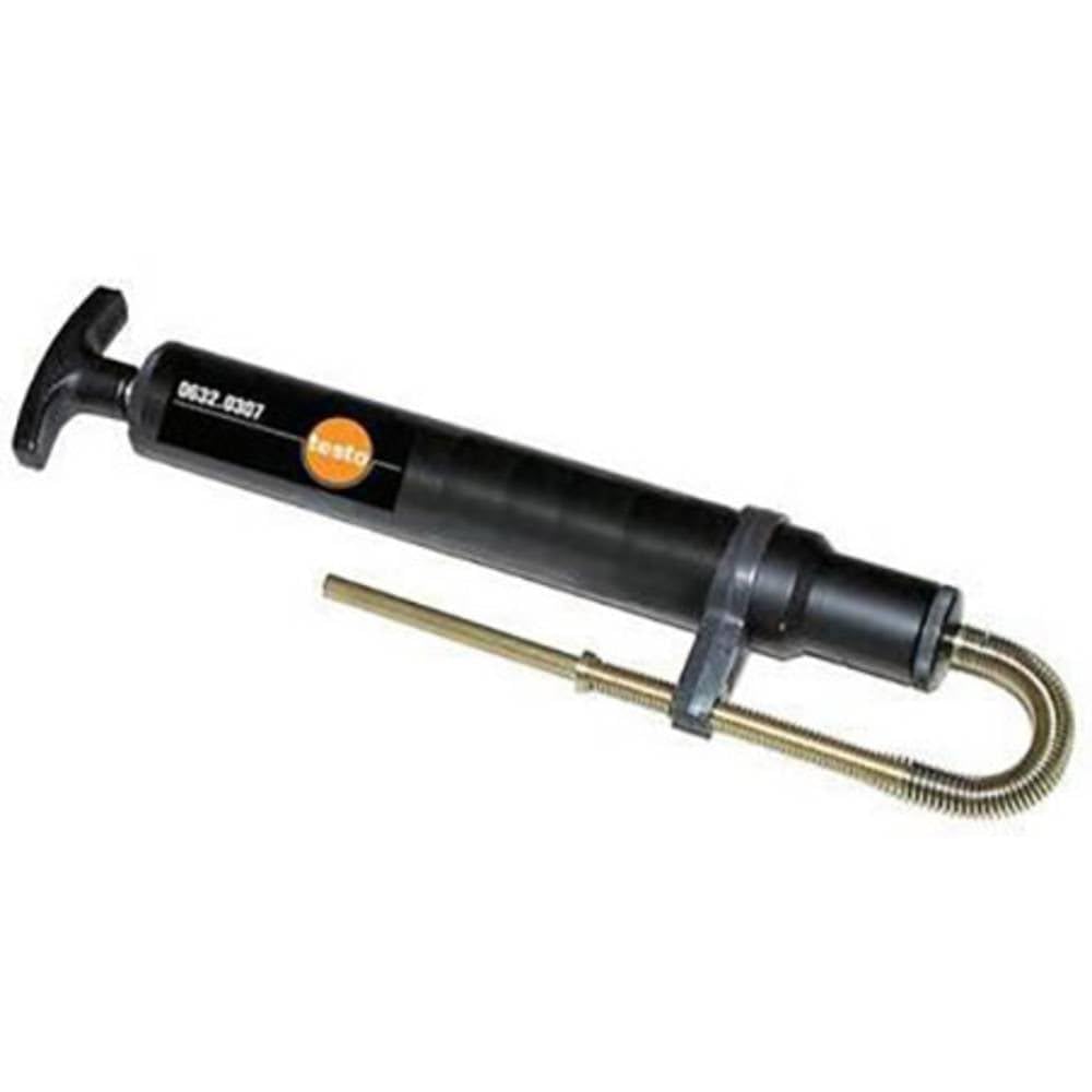 Testo AG 0554 0307 Smoke Pump Tester Kit with Oil & Filter Paper - Professional HVAC Leak Detection for Ductwork, Pipes & Automotive Systems