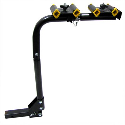 4-Bike Tow Hitch Rack for Mountain Bikes, Beach Cruisers & Road Bikes - Heavy Duty Bicycle Carrier with 5/8