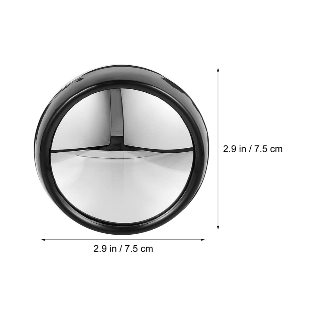 Computer Rearview Mirror for Desk & Office – Clip-On Magnifying Safety Mirror to See Behind You | Perfect for Cubicles, Home Offices & Personal Security
