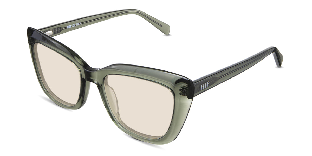 LESA Women's Prescription Tinted Glasses - Stylish & UV Protection for Reading, Driving & Outdoor Activities