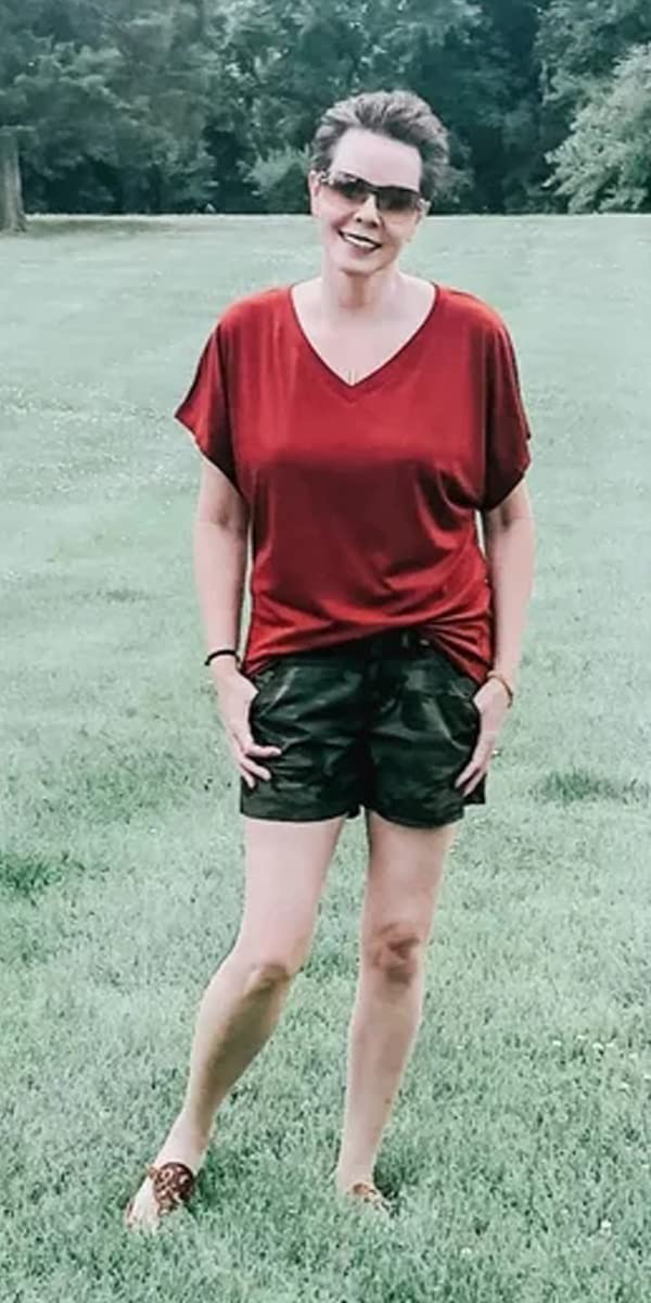 Women's Summer Dolman Sleeve V-Neck Casual T-Shirt - Breathable & Comfortable Top for Everyday Wear, Outings & Beach Vacations