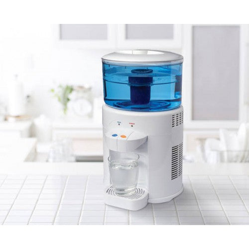 PLA1327 Premium Water Cooler & Purifier - 3-in-1 Hot/Cold/Room Temperature Dispenser with Filtration System for Home & Office Use