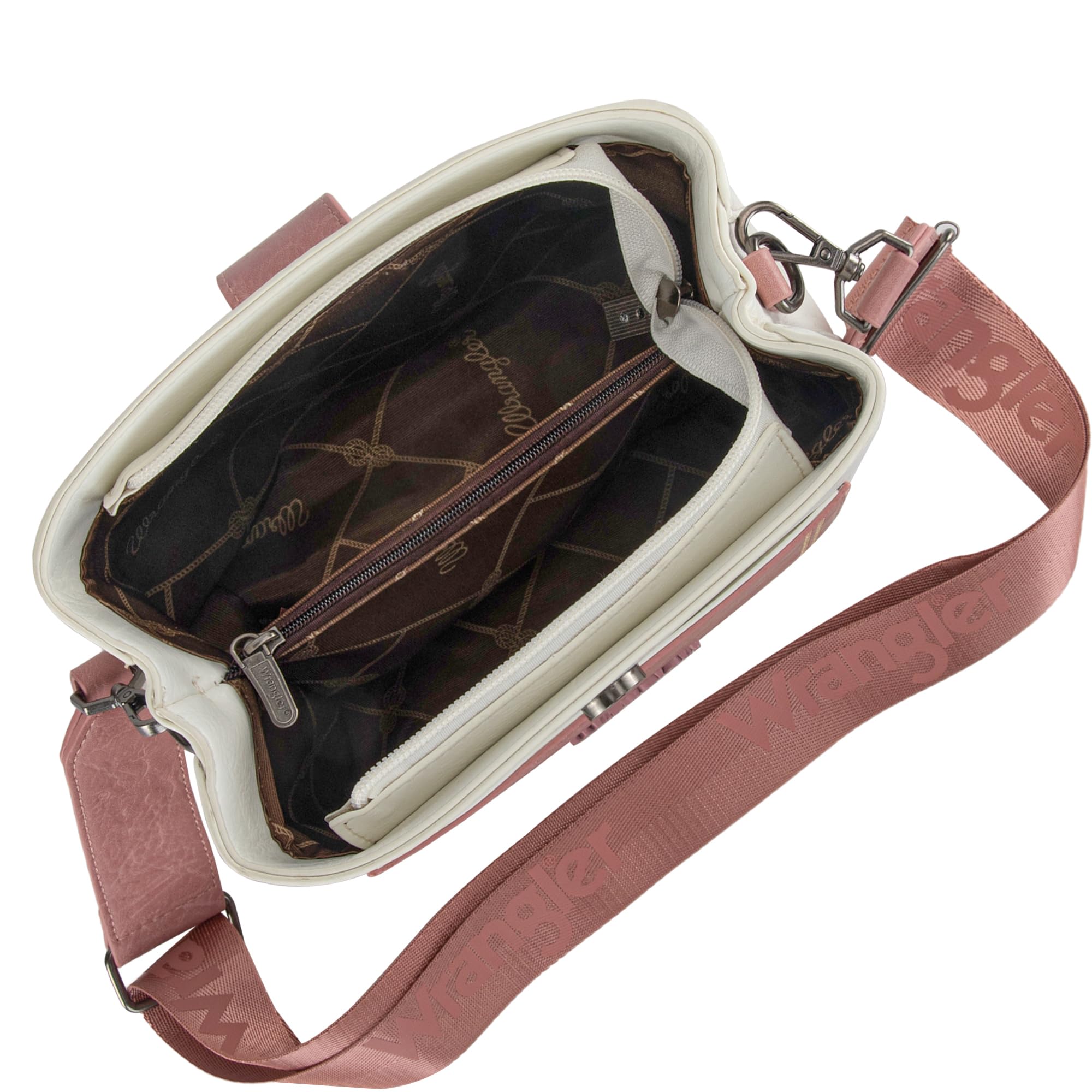 Wrangler Women's Crossbody Purse - Stylish Handbag & Shoulder Bag for Everyday Use, Travel, and Shopping