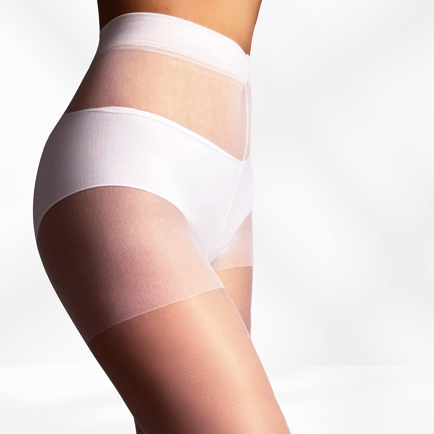 Mila Marutti Sheer Tights for Women - EU Made Classic Pantyhose & Nylon Stockings | Comfortable for Office, Party & Everyday Wear