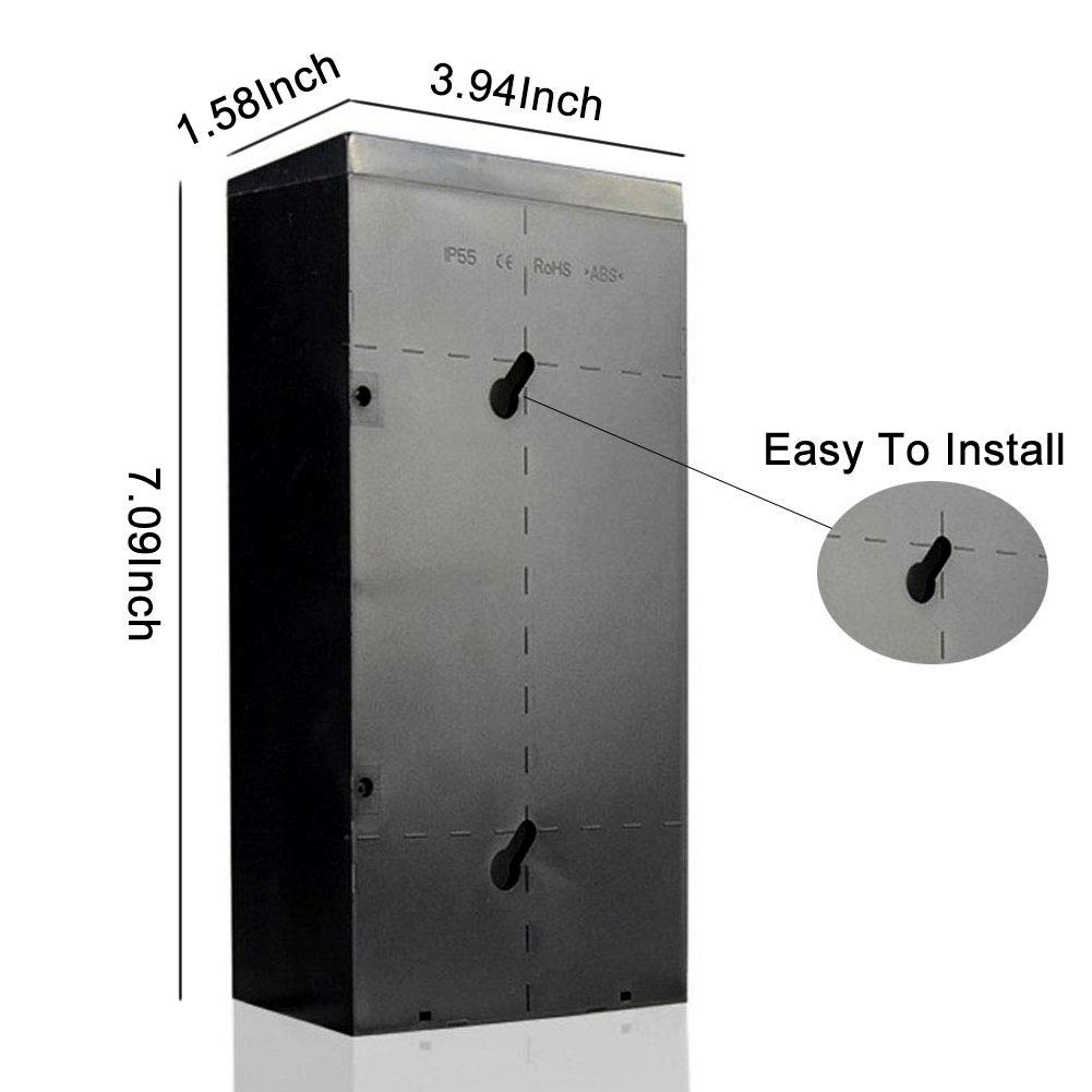 **Solar Powered LED House Numbers for Outdoor - Weatherproof Address Plaque for Garden, Yard, and Wall - Illuminated Digital Display for Home & Street Visibility (Perfect for Nighttime & Low-Light Areas)**    *(Use Cases: Enhances curb appeal, improves nighttime address visibility for deliveries/guests, ideal for homes, apartments, and businesses with outdoor numbering needs.)*