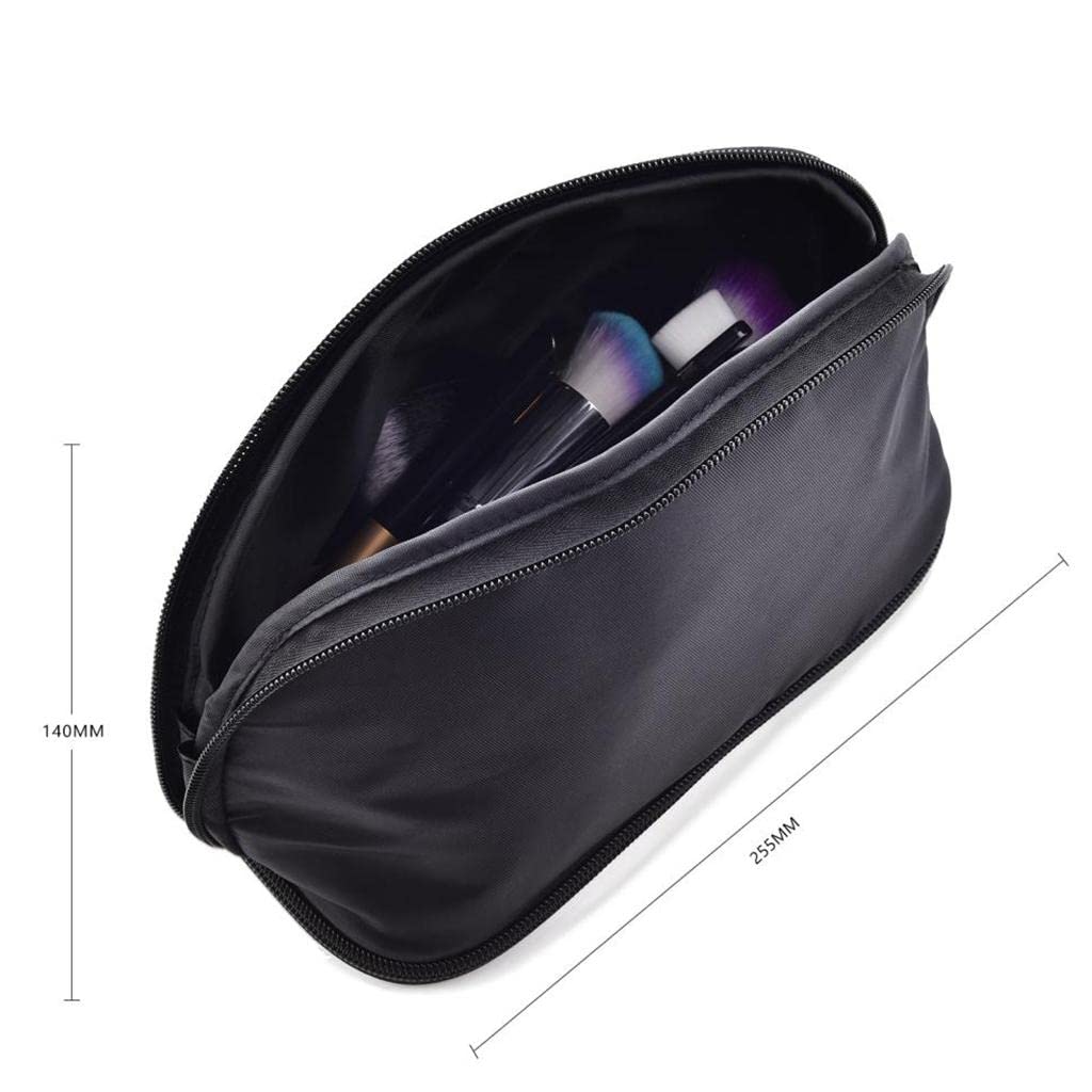 Losa Women's Portable PU Leather Makeup Bag - Waterproof Travel Toiletry Organizer for Cosmetics & Skincare | Perfect for Vacation, Gym, and Daily Use