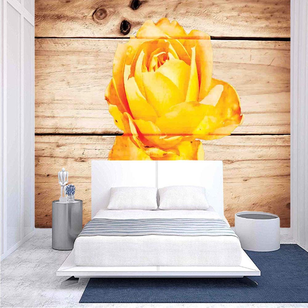 96x69 Inches Peel and Stick Wallpaper - Large Rose Flower Petals Mural, Self-Adhesive Removable Wall Sticker for Home & Office Decor | Floral Beauty, Elegance & Romance Theme | Perfect for Living Room, Bedroom or Workspace Accent Wall