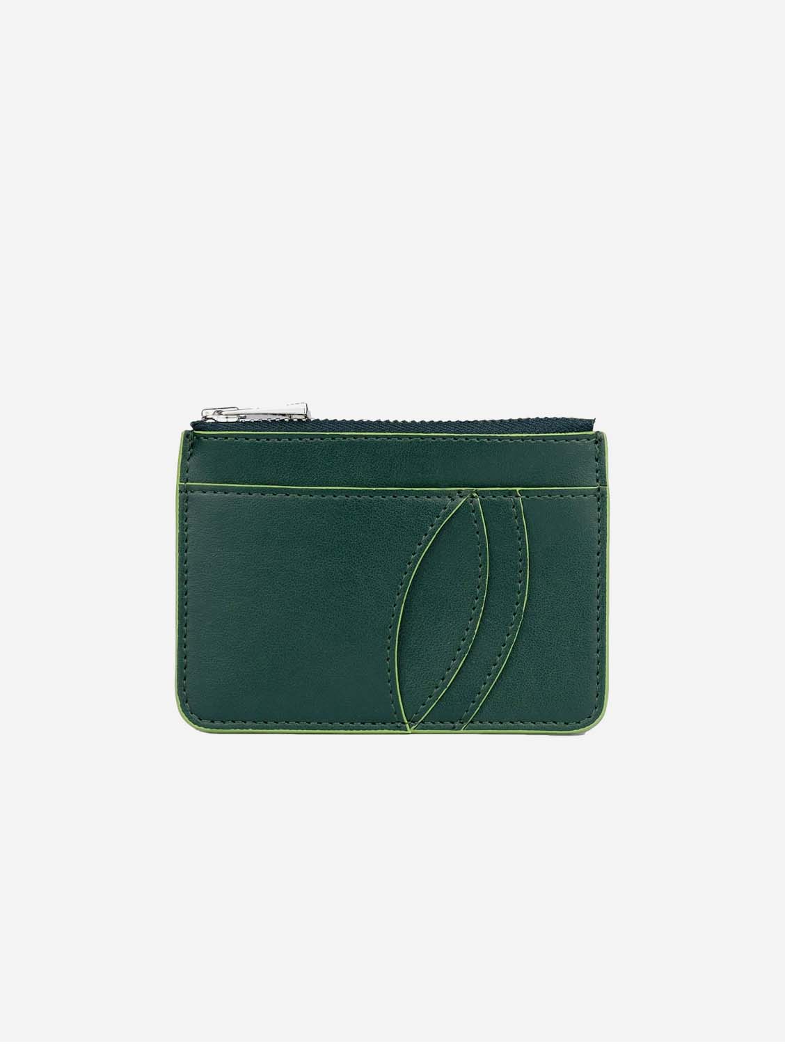 Vegan Apple Leather Card Holder for Women & Men - Eco-Friendly Slim Minimalist Wallet - Perfect for Travel, Work, and Everyday Use