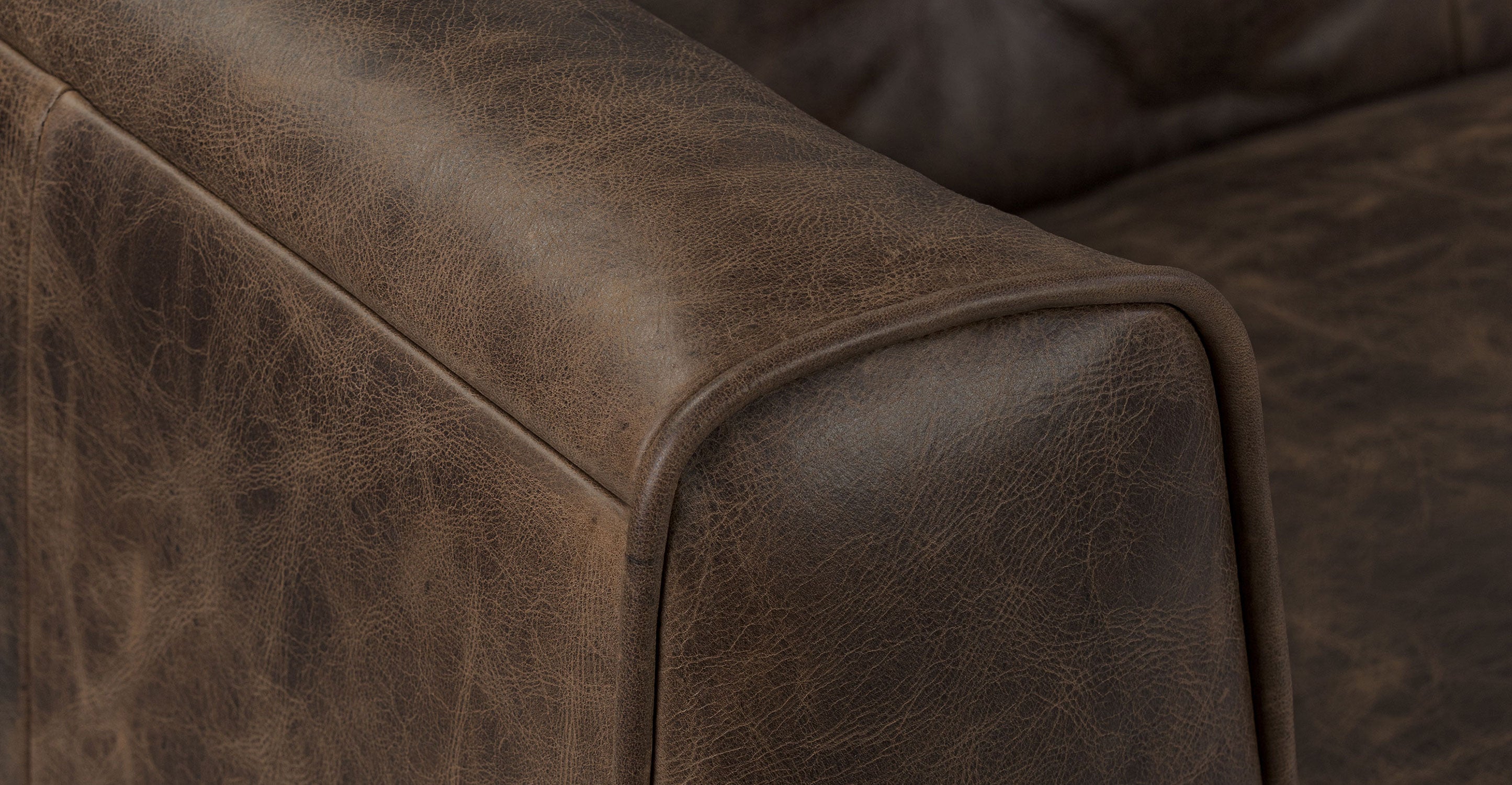 Essex 86 Leather Pull-Out Convertible Sleeper Sofa - Modern Leather Sofa Bed for Living Room, Guest Room & Small Spaces