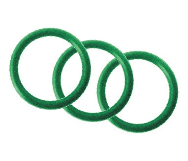 Beaver 3-Pack Cylinder Valve O-Rings for Nitrox Diving - High-Quality Replacement Seals for Scuba Tanks & Dive Equipment