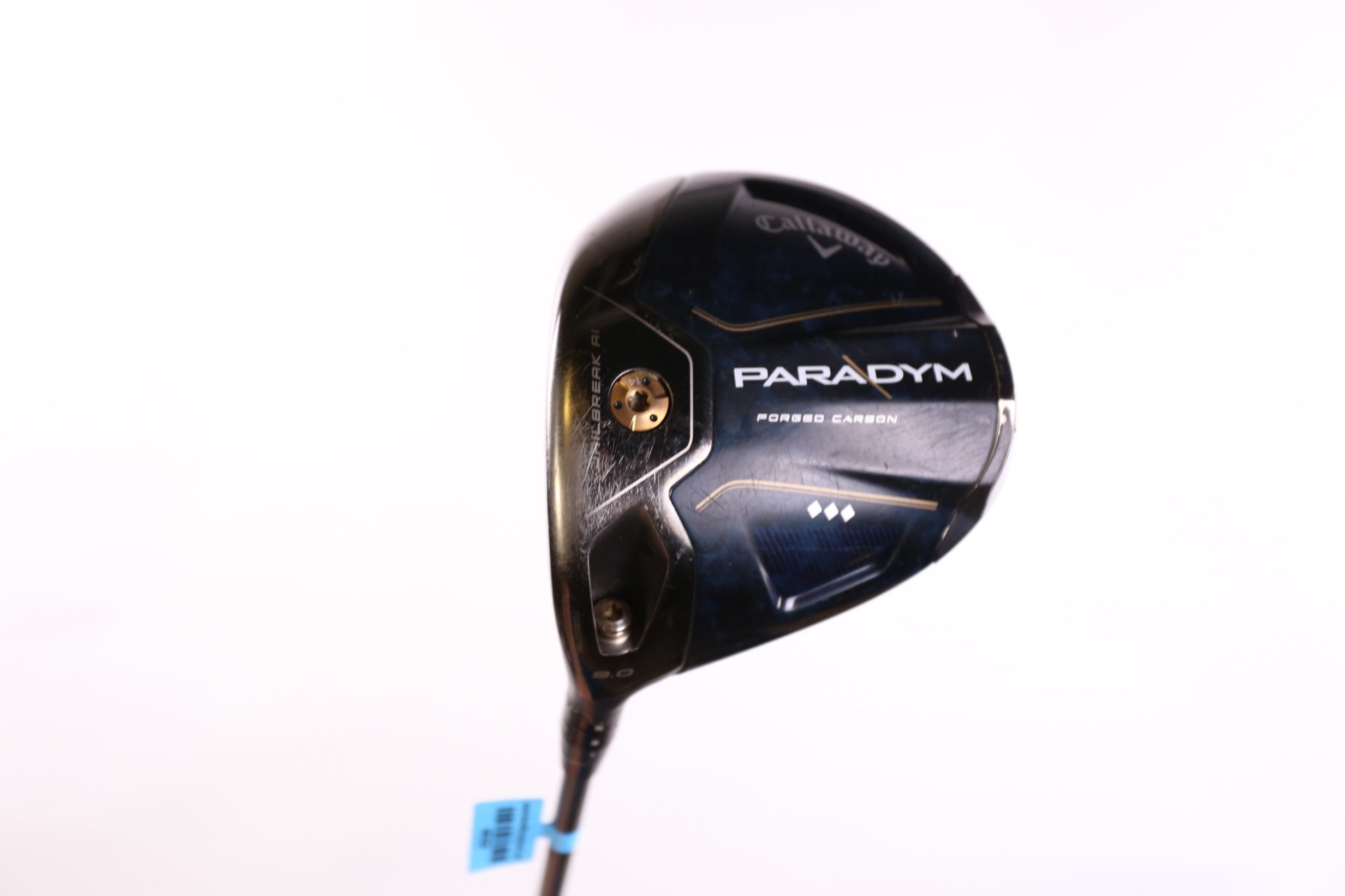 Premium Used Callaway Paradym Triple Diamond Driver 9° Stiff Flex Project X HZRDUS Left-Handed Golf Club - Perfect for Left-Handed Golfers Seeking Distance & Control on the Course