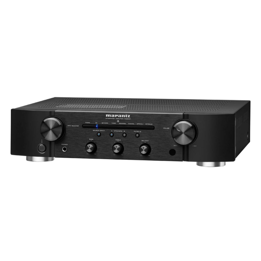 Marantz PM6007 Integrated Stereo Amplifier - Hi-Fi Audio System for Home Theater & Music Listening | Compact Design for Bookshelf & Desktop Use