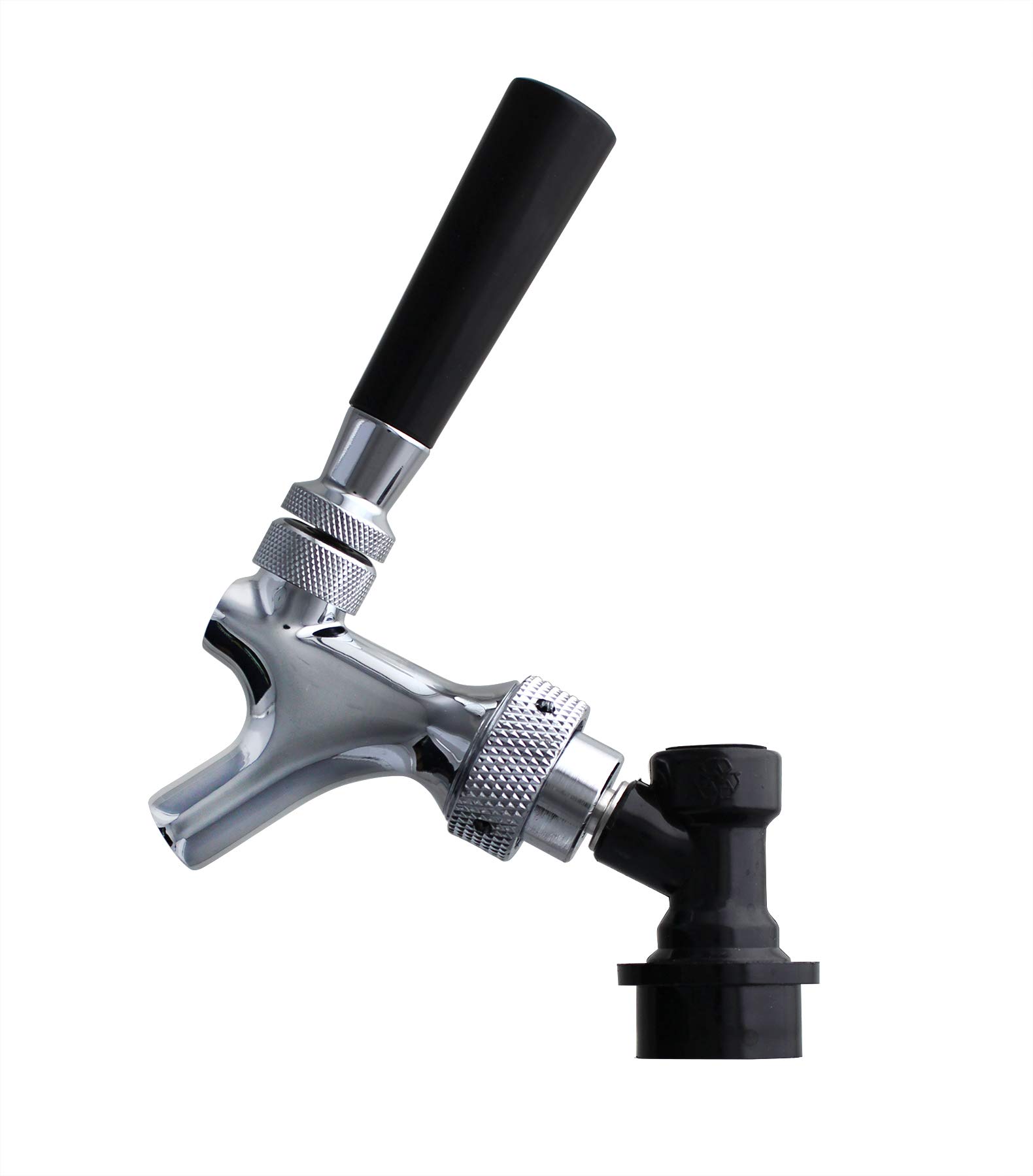 Compact Chrome Faucet Assembly - Sleek Water-Saving Kitchen Sink Faucet with Easy Installation | Perfect for Modern Homes, Apartments & RVs
