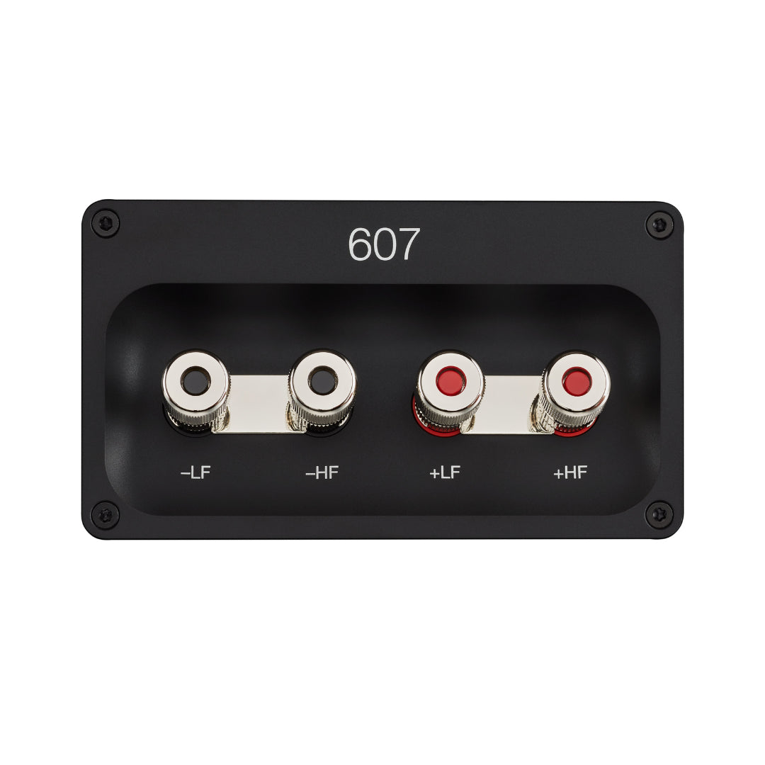B&W 607 S3 Bookshelf Speakers - Premium Pair of Stand Mount HiFi Speakers for Home Theater & Music Listening