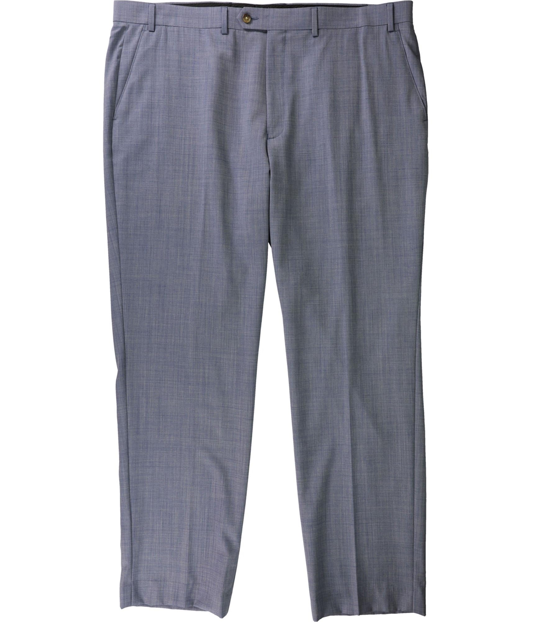 Ralph Lauren Men's Classic Blue Dress Pants - Slim Fit, 40W x 32L | Formal Office Wear & Business Attire for Professional Men