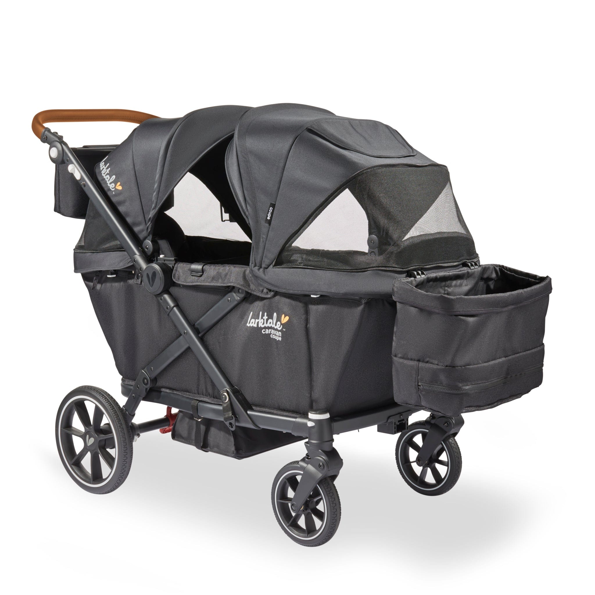 Larktale Caravan Coupe V2 Stroller Wagon - Lightweight All-Terrain Baby Stroller and Utility Wagon for Toddlers, Perfect for Beach, Park, Shopping & Outdoor Adventures
