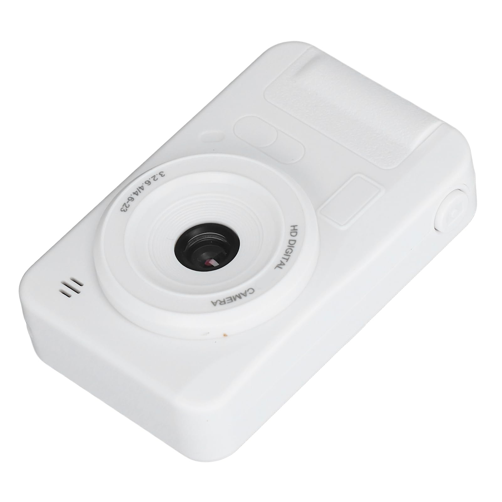 40MP Kids Digital Camera with Auto Focus - HD Video Recorder for Children, Students (White) - Perfect for Birthday Gifts, Travel & School Projects