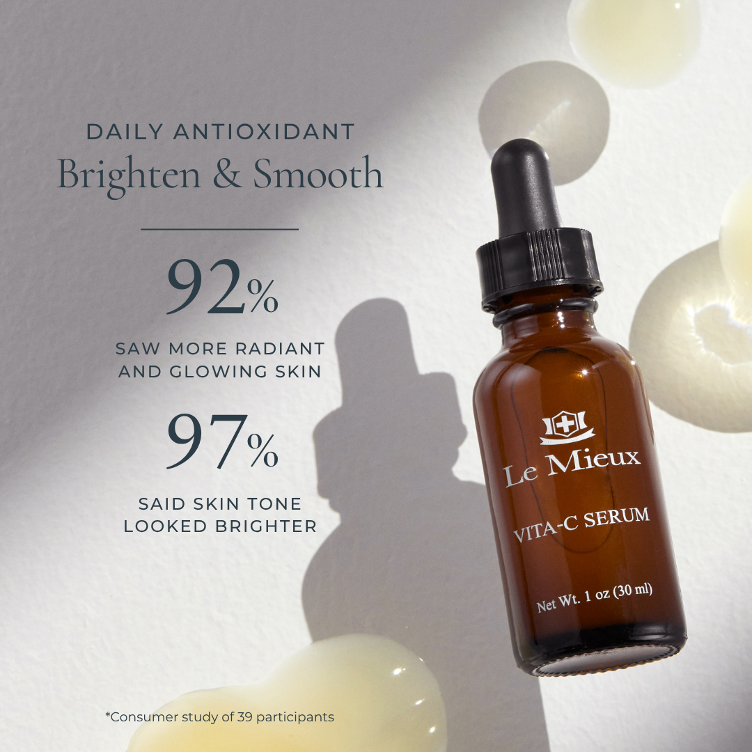 Best Vitamin C Serum for Face - Brightening & Anti-Aging Facial Serum with Hyaluronic Acid - Dark Spot Corrector & Collagen Booster for Glowing Skin - Day & Night Skincare Routine Essential
