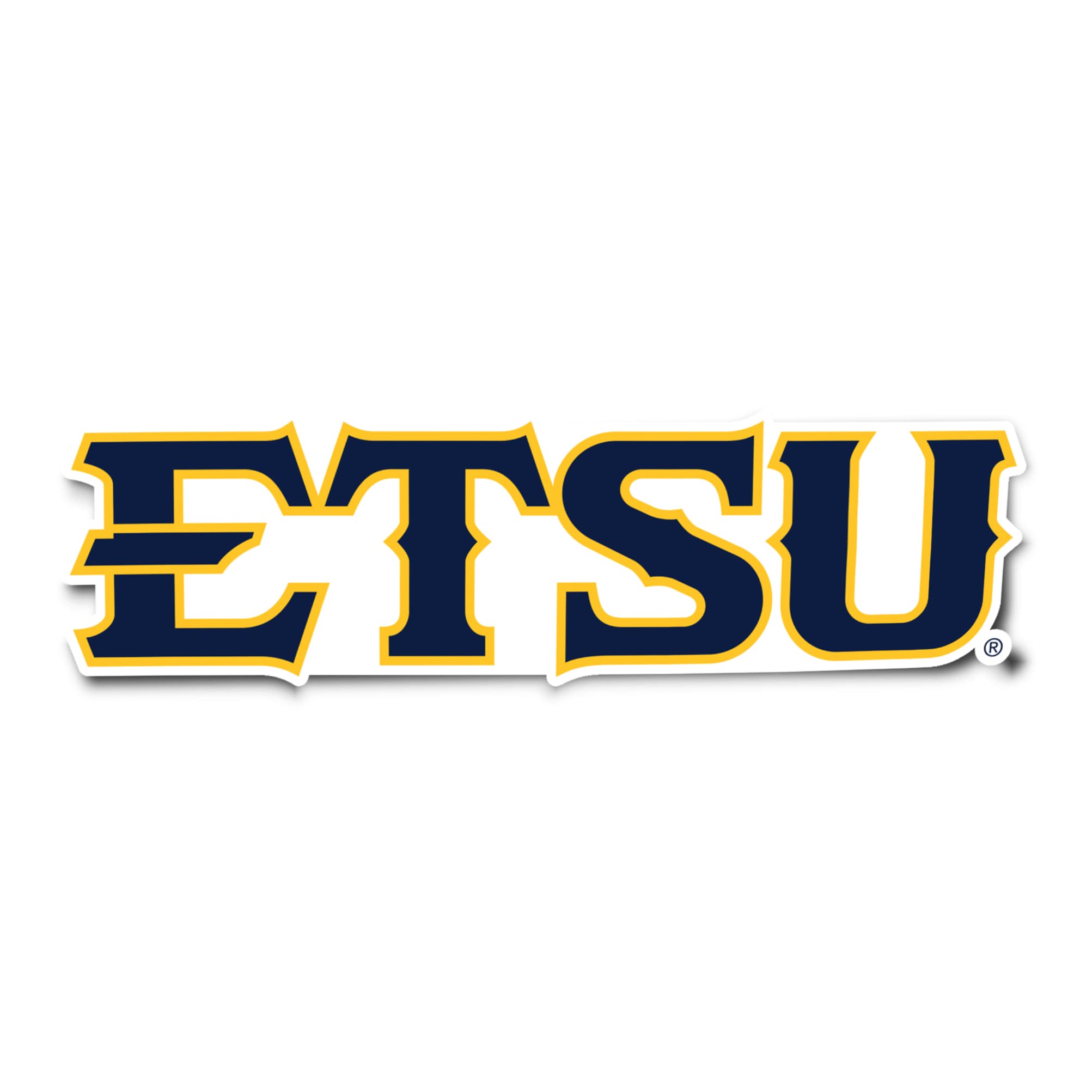 ETSU Buccaneers Desert Cactus Vinyl Decal Sticker - Waterproof Laptop, Car, Water Bottle, Scrapbook Decor - Perfect for College Dorm, School Spirit, Gifts & Fan Accessories