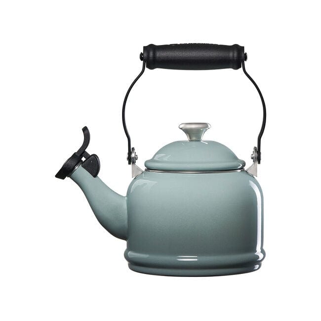 Le Creuset 1.25 Quart Demi Kettle with Stainless Steel Knob - Classic Tea Kettle for Stovetop & Induction - Perfect for Tea Lovers & Home Kitchen (Multiple Colors)