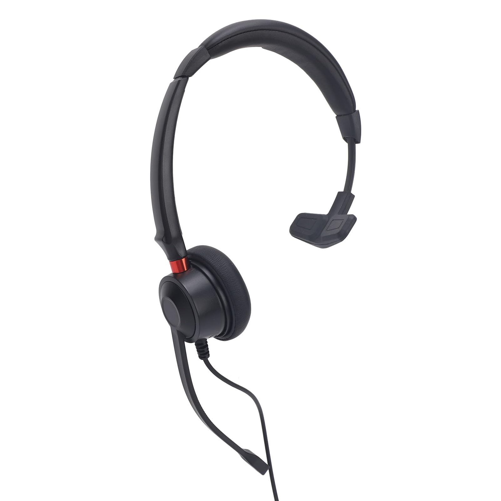 Noise Cancelling Office Headset with USB-C & USB - Ultra Comfortable Hands-Free Headphones for Clear Calls on Smartphone, PC & Laptop - Perfect for Remote Work, Online Meetings & Customer Service