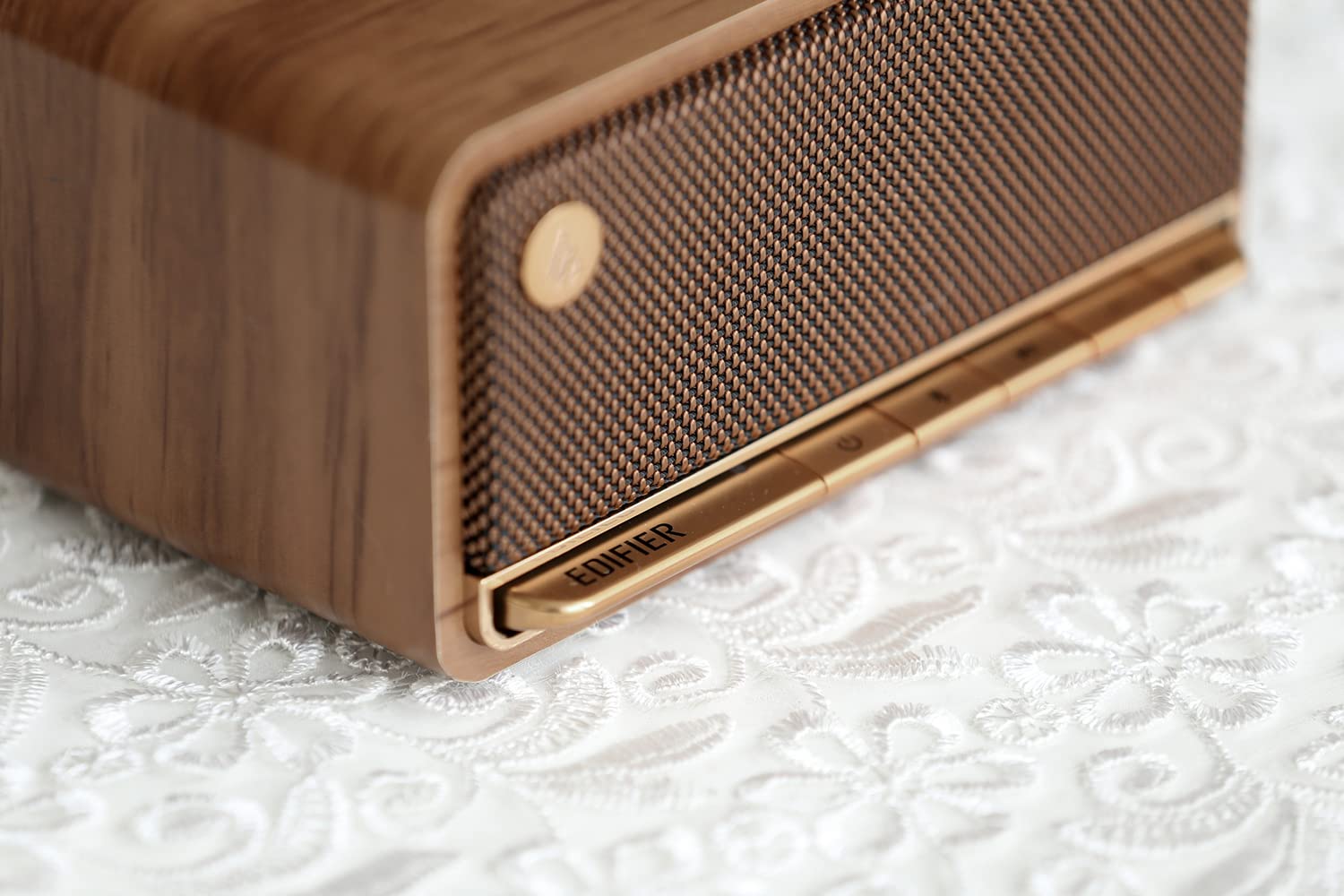 Edifier MP230 Retro Bluetooth Portable Speaker - Classic Design, Full Range Driver, Bluetooth 5.0, 10-Hour Battery Life - Perfect for Home, Office, Travel & Outdoor Adventures