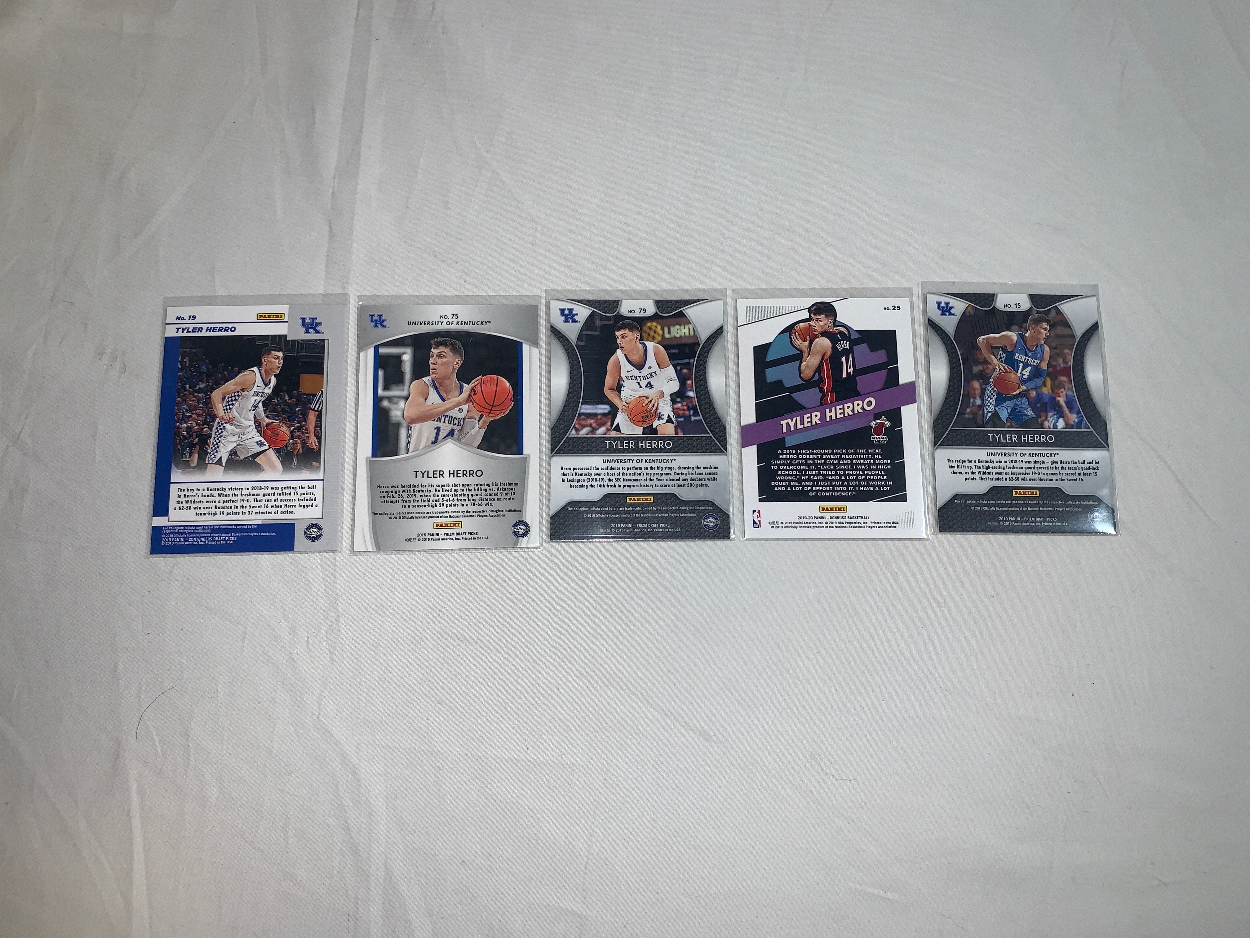 2019 Tyler Herro Rookie Card Collection - NBA Basketball Trading Cards for Collectors & Fans - Perfect for Memorabilia Displays, Sports Investments & Fan Gifts