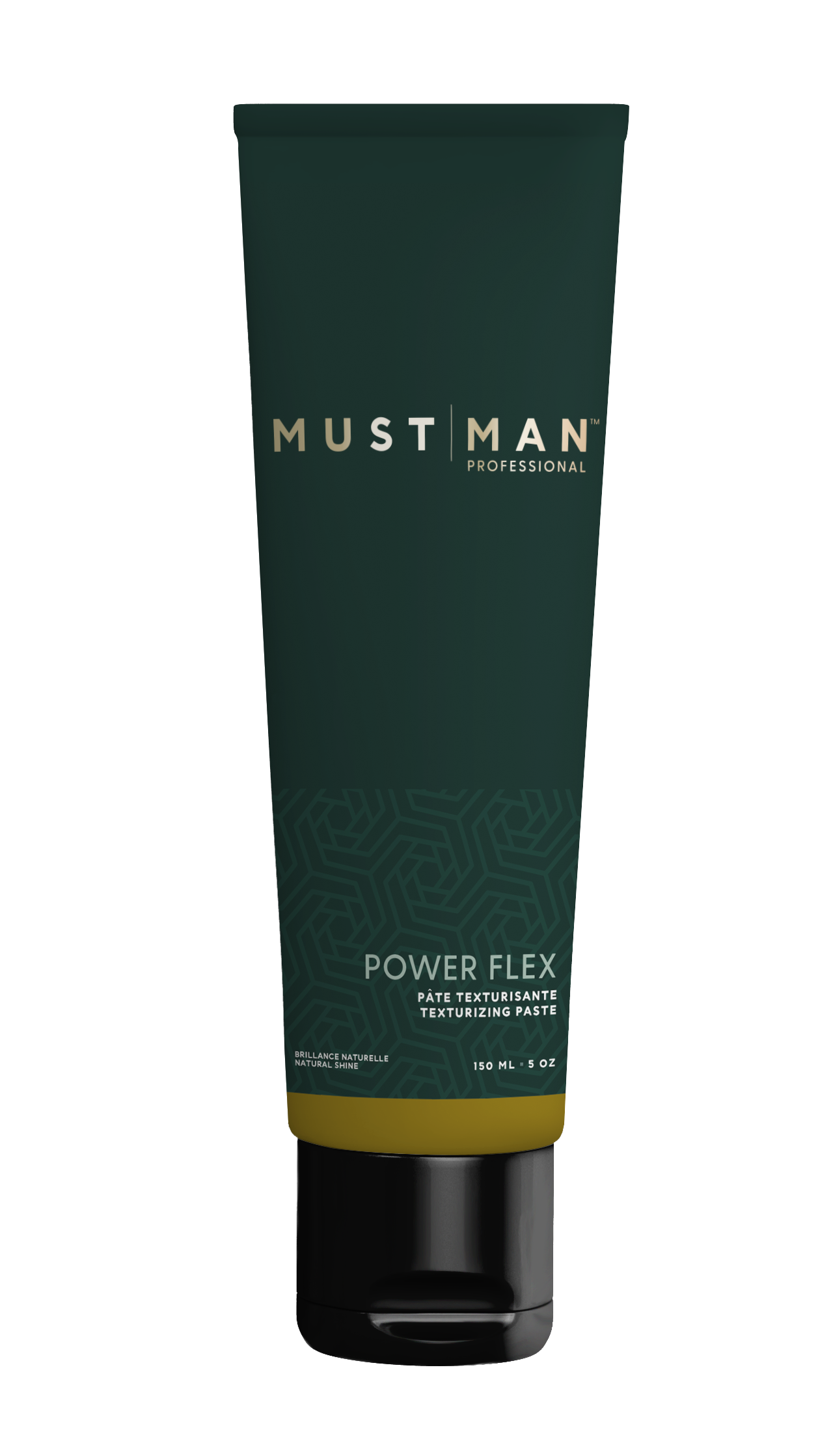 Must Man Power Flex Texturizing Paste for Men - 5 Oz Strong Hold Styling Wax for Textured Hairstyles - Perfect for Pompadour, Quiff & Messy Looks
