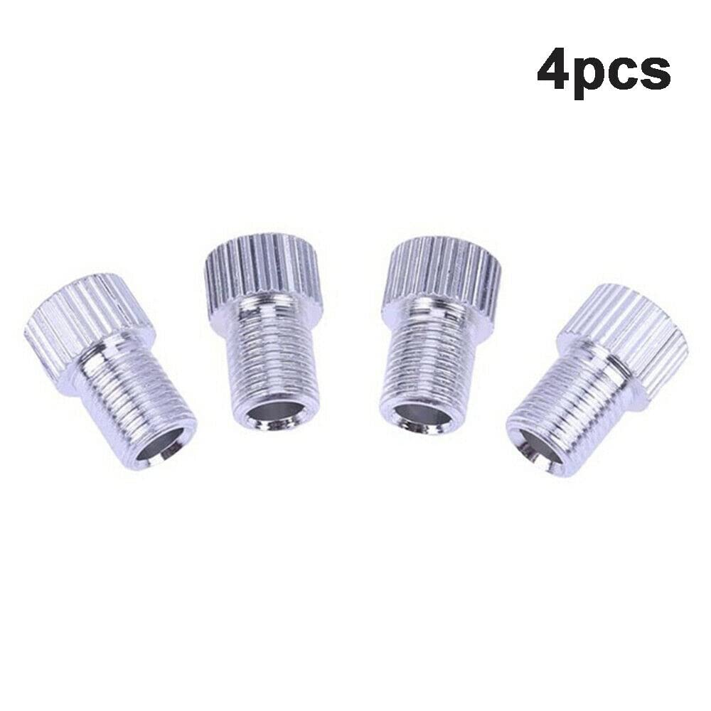 2 Pack Presta to Schrader Valve Adapter - Bicycle Tire Valve Converter for Bike, Pump & Inflator - Perfect for Road Bikes, Mountain Bikes & Hybrid Bikes