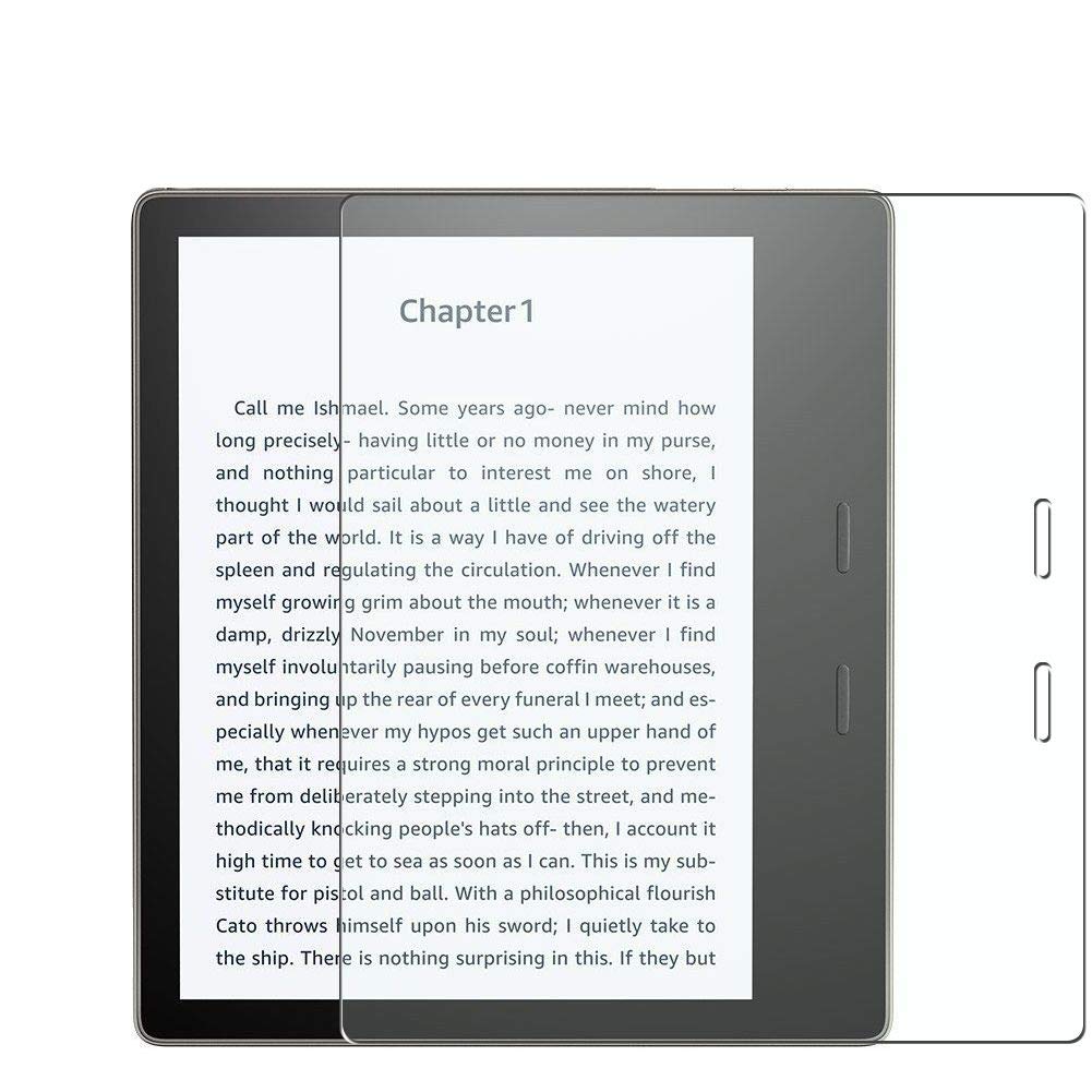 2 Pack Anti Blue Light Screen Protector for Kindle Oasis 2019 - TPU Film Eye Protection Shield (Not Tempered Glass) - Reduce Eye Strain for Reading & Night Use