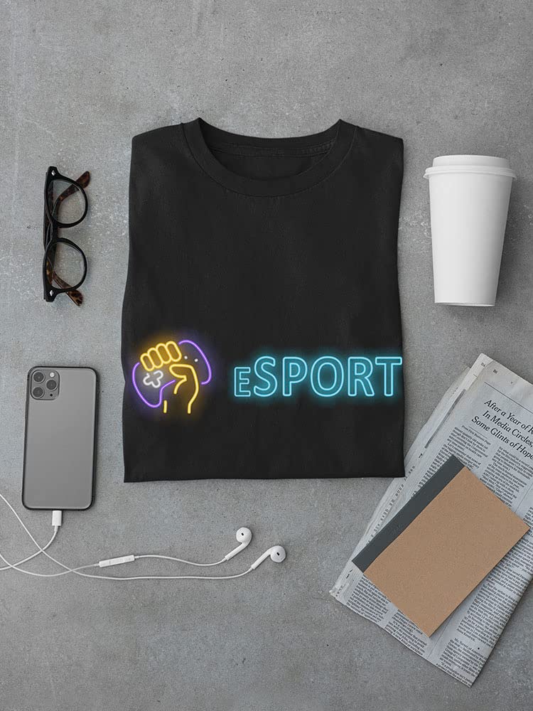 Men's Gamer Controller E-Sport Icon T-Shirt - Comfortable Cotton Tee for Gaming, Esports & Casual Wear