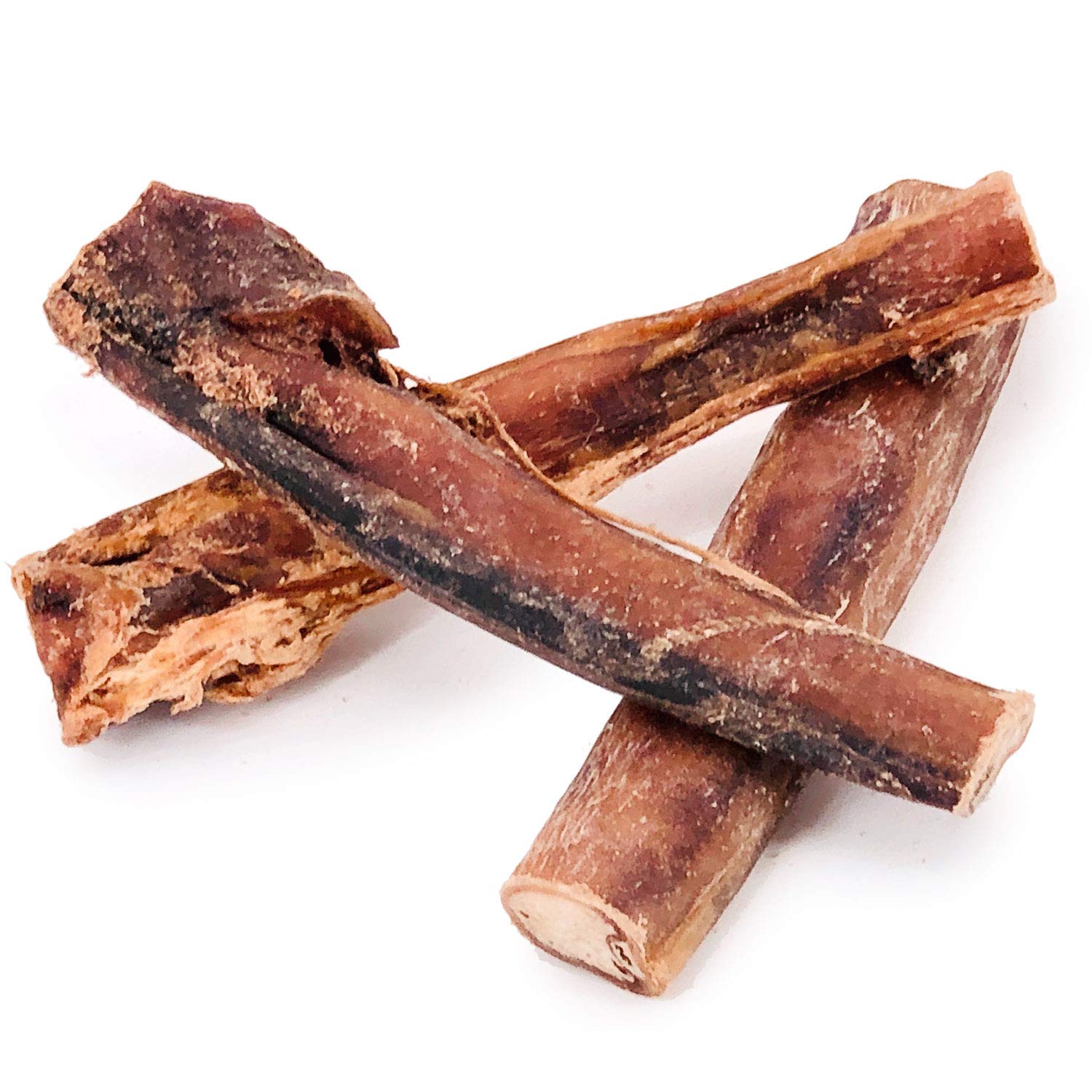 ValueBull Bully Sticks for Dogs - Jumbo 4-6 Inch Natural Dog Chews, 25 Count All-Natural Beef Pizzle Treats, Single-Ingredient Rawhide Alternative for Medium & Large Breeds - Perfect for Training, Teething & Dental Health