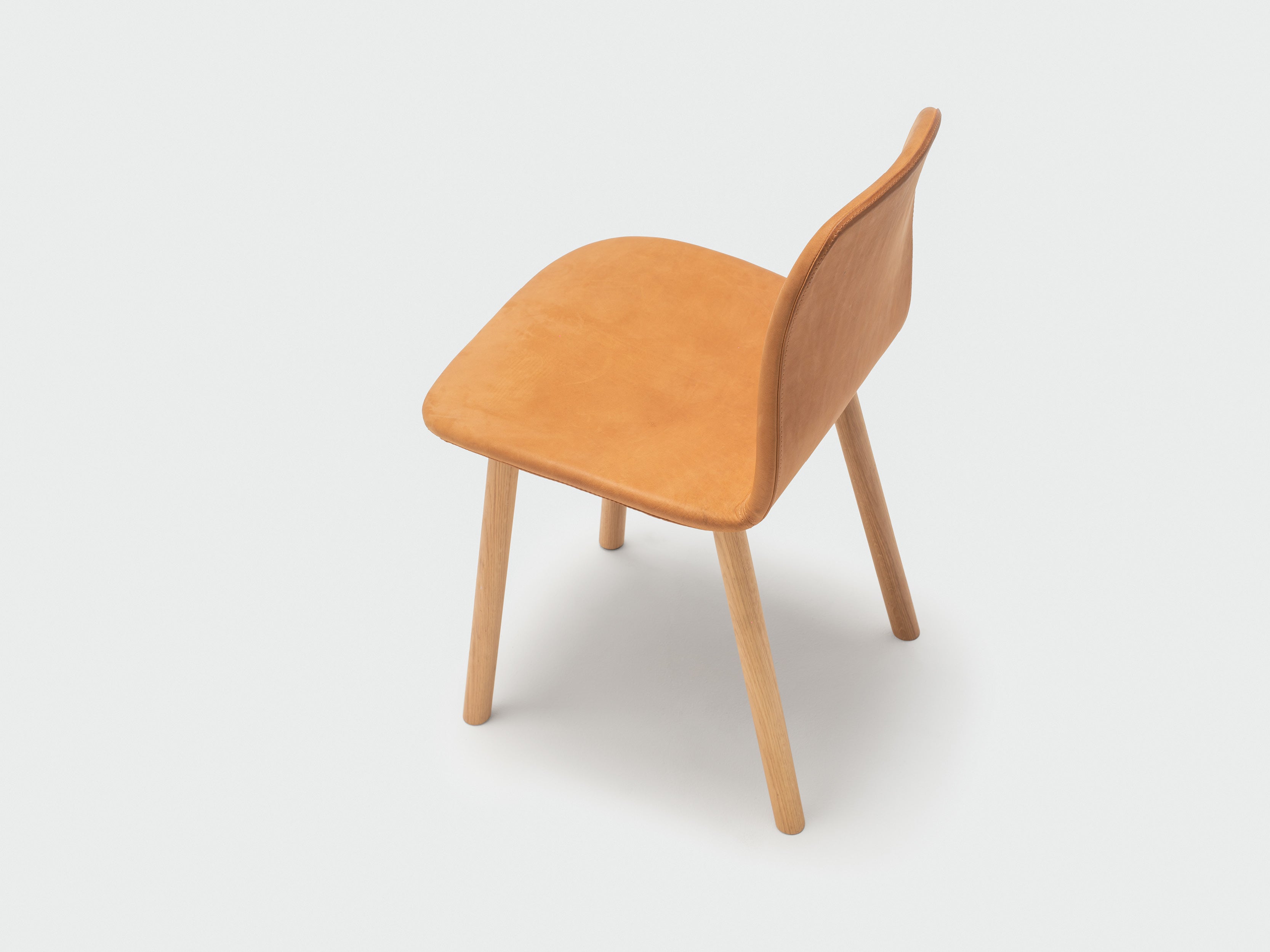 Modern Dining Chairs Set of 2 - Sturdy Wooden Kitchen Chairs with Padded Seats - Perfect for Dining Room, Kitchen, Breakfast Nook & Small Spaces