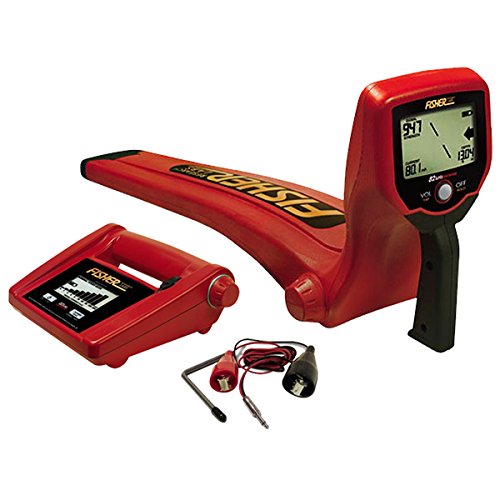 Fisher Labs TW82 Digital Line Tracer with Audible & Visual Indicators - Underground Wire & Pipe Locator for Home & Professional Use