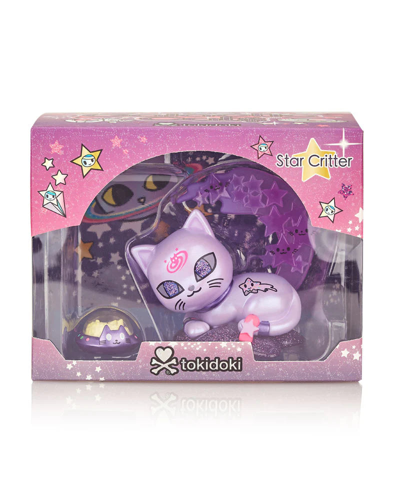 Galactic Cats Star Critter Plush Toy - Limited Edition Cute Space Cat Stuffed Animal for Kids & Collectors | Perfect Gift for Birthday, Christmas & Space Theme Decor