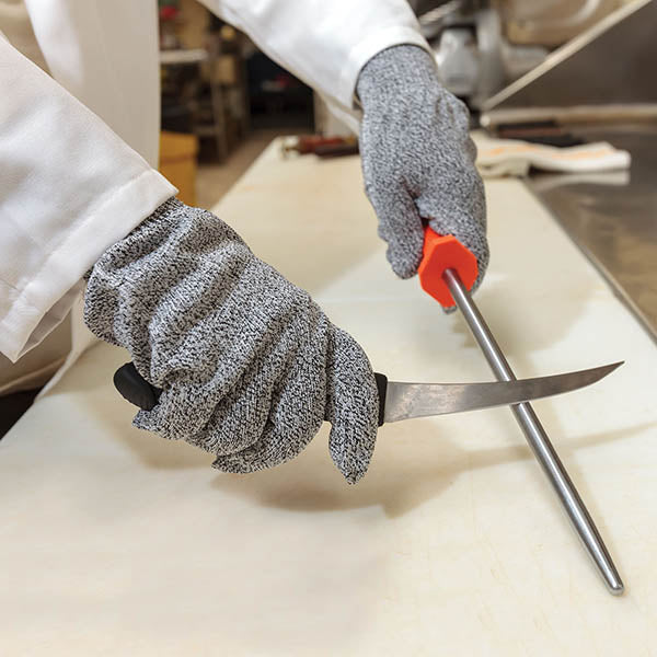 Whizard Antimicrobial Cut Resistant A6 Glove (1 Pair) - Premium Safety Gloves for Food Handling, Kitchen Work & Industrial Use