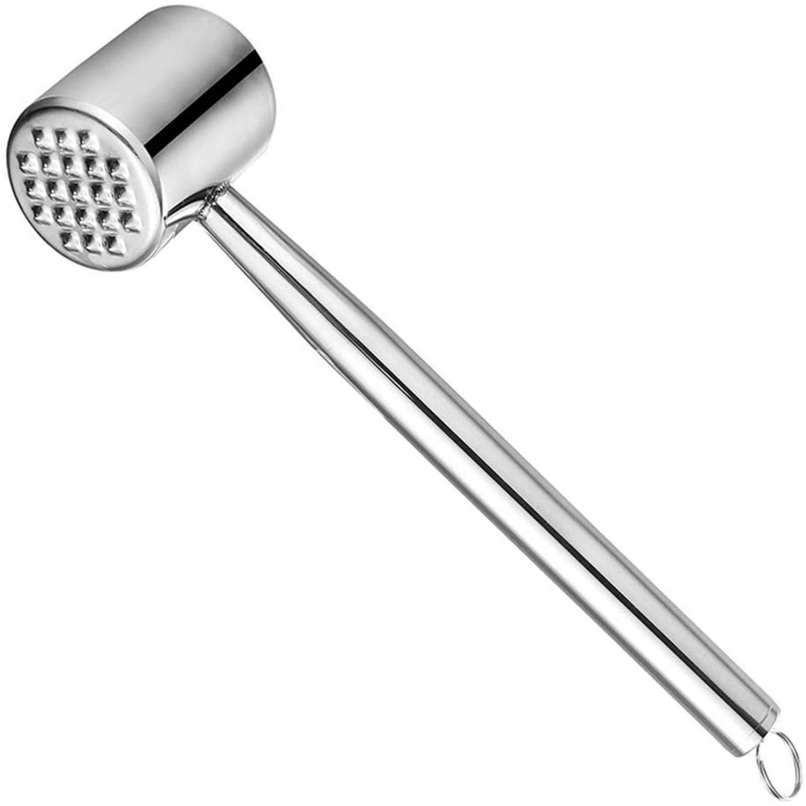 Premium 26.5cm Aluminum Meat Tenderizer Hammer - Heavy Duty Steak Mallet for Beef, Chicken & Pork - Perfect for Grilling, BBQ & Air Fryer Cooking - Durable Kitchen Tool for Tenderizing & Flattening Meat