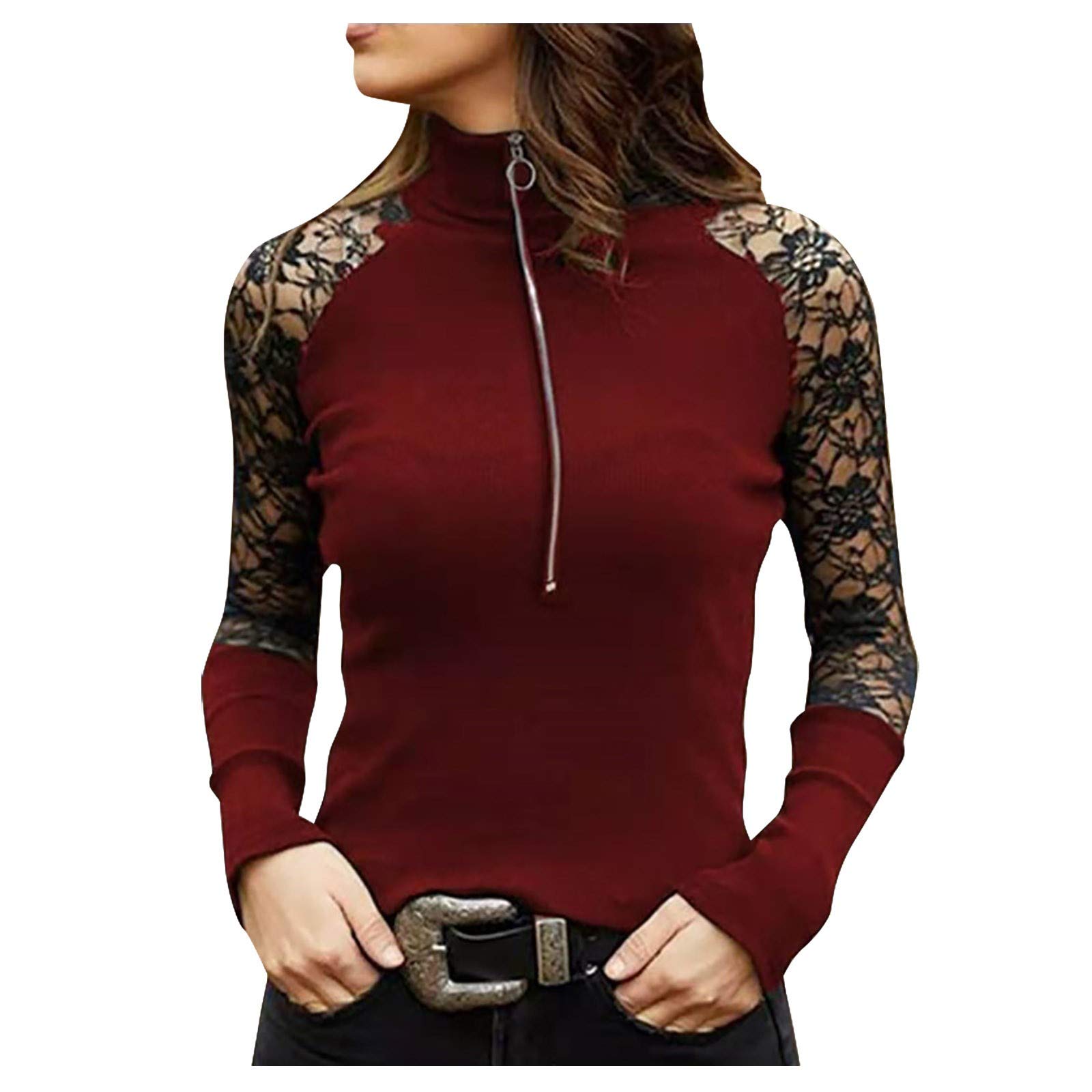 Stylish Women's V-Neck Summer Tops with Puff Sleeves - Casual Solid Color T-Shirts (Sizes S-2XL) | Perfect for Beach Outings, Date Nights & Summer Vacations