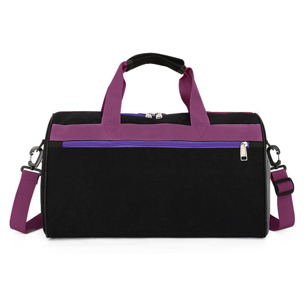 **CJTMY Large Gym Bag for Men & Women - Durable Oxford Cloth Sports Tote - Perfect for Yoga, Fitness, Travel & Outdoor Activities**