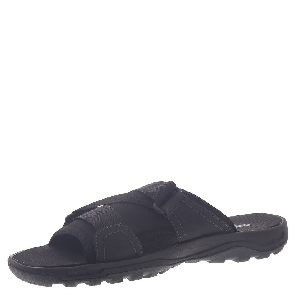 Rockport Men's Trail Technique Velcro Slide Sandal - Comfortable Hiking & Outdoor Sandals for Walking, Travel & Casual Wear