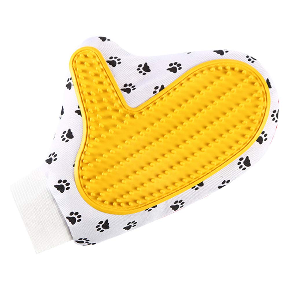 TEHAUX 2-Pack Pet Bath Brush & Massage Glove - Dog & Cat Grooming Tool for Bathing & Dematting