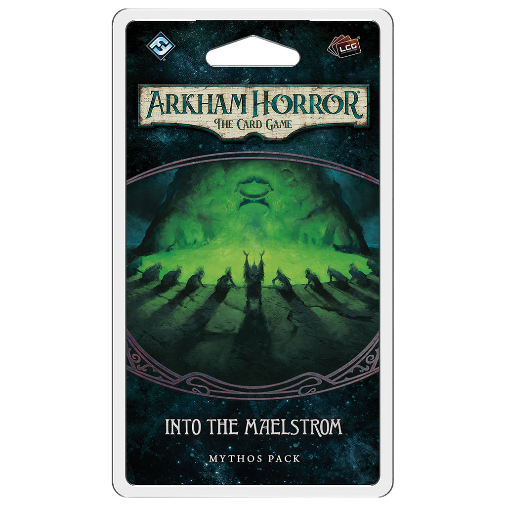 Arkham Horror LCG: Into the Maelstrom Expansion - Horror Card Game for Adults | Cooperative Board Game for 1-4 Players | Perfect for Game Nights & Halloween Parties