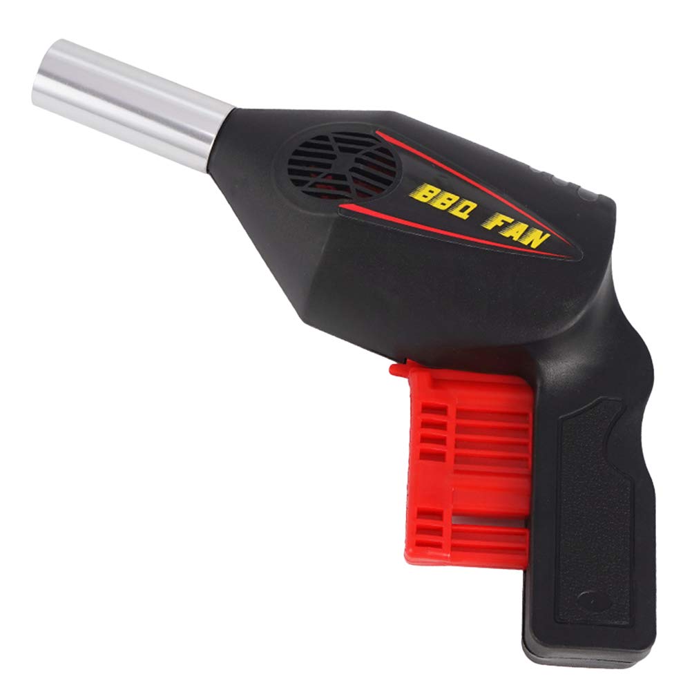 DOITOOL Portable BBQ Fan - Manual Hand Press Air Blower for Grilling, Camping & Outdoor Cooking | Perfect for Backyard BBQs, Picnics & Tailgating