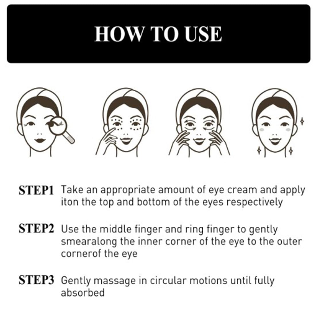Best Eye Serum for Dark Circles & Puffiness - Fast-Acting Under Eye Treatment Stick for Instant Firming & Wrinkle Reduction - Perfect for Morning Routine & Travel Skincare