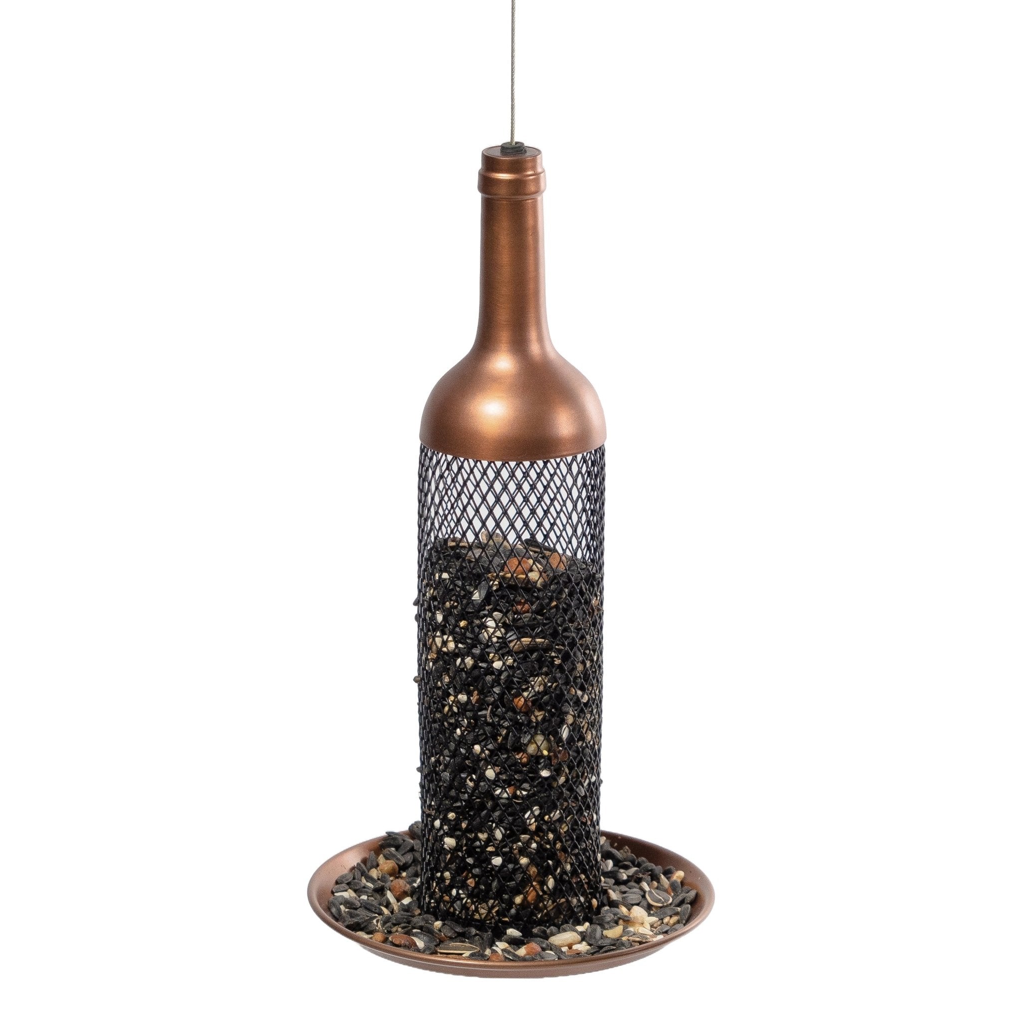 Premium Vineyard Select Bird Feeder - Durable Outdoor Hanging Feeder for Wild Birds - Attract Cardinals, Finches & Hummingbirds to Your Garden or Backyard