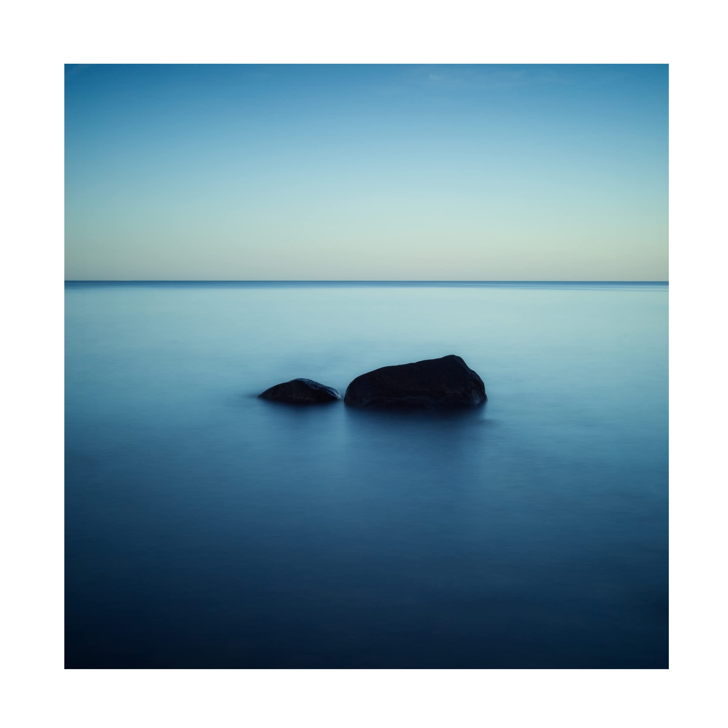 Trademark Fine Art 'Zen' Canvas Wall Art by Peter Fallberg - Meditation & Yoga Room Decor, Modern Home Office Painting, Serene Living Room Wall Decor